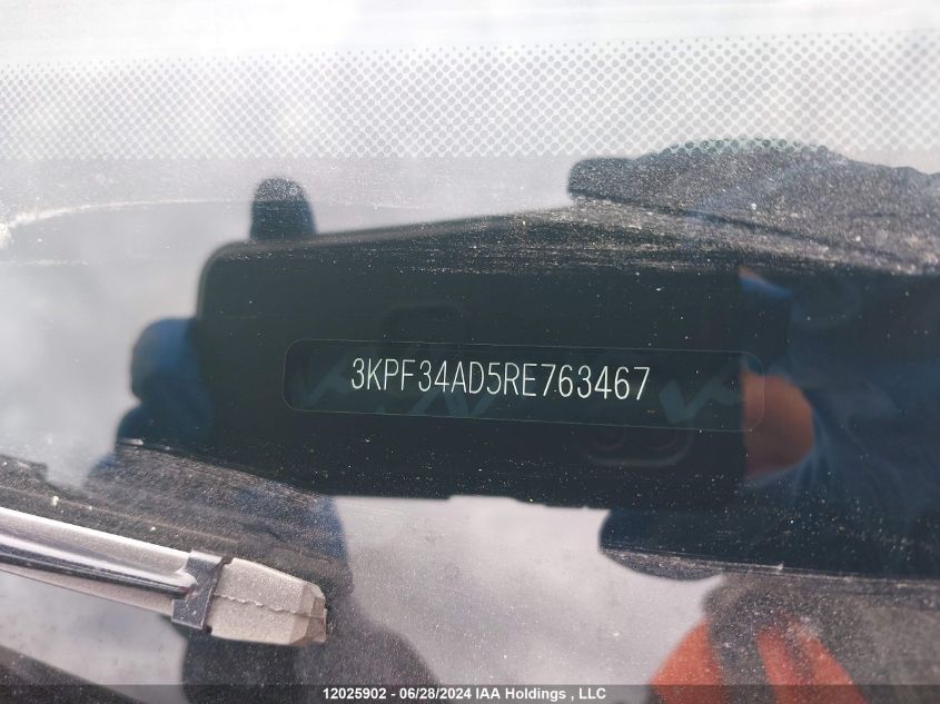 2024 Kia Forte VIN: 3KPF34AD5RE763467 Lot: 12025902