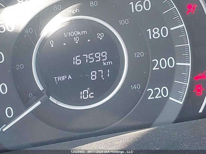 2013 Honda Cr-V Ex VIN: 2HKRM4H5XDH120187 Lot: 12025903