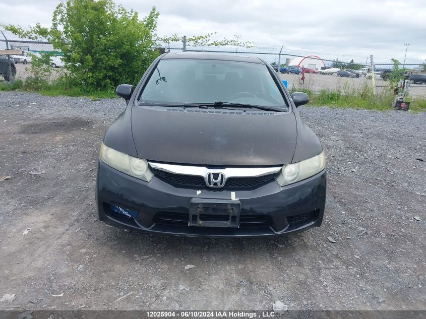 2009 Honda Civic Sdn VIN: 2HGFA16689H035372 Lot: 12025904
