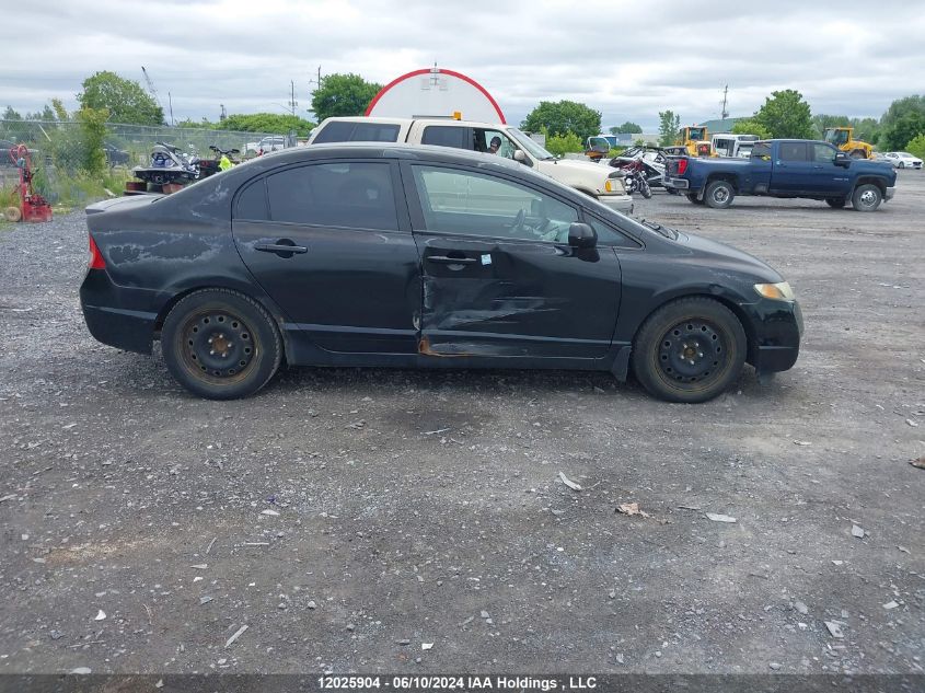 2009 Honda Civic Sdn VIN: 2HGFA16689H035372 Lot: 12025904