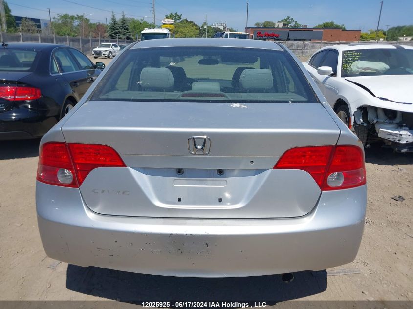 2007 Honda Civic Sdn VIN: 1HGFA16387L801154 Lot: 12025925