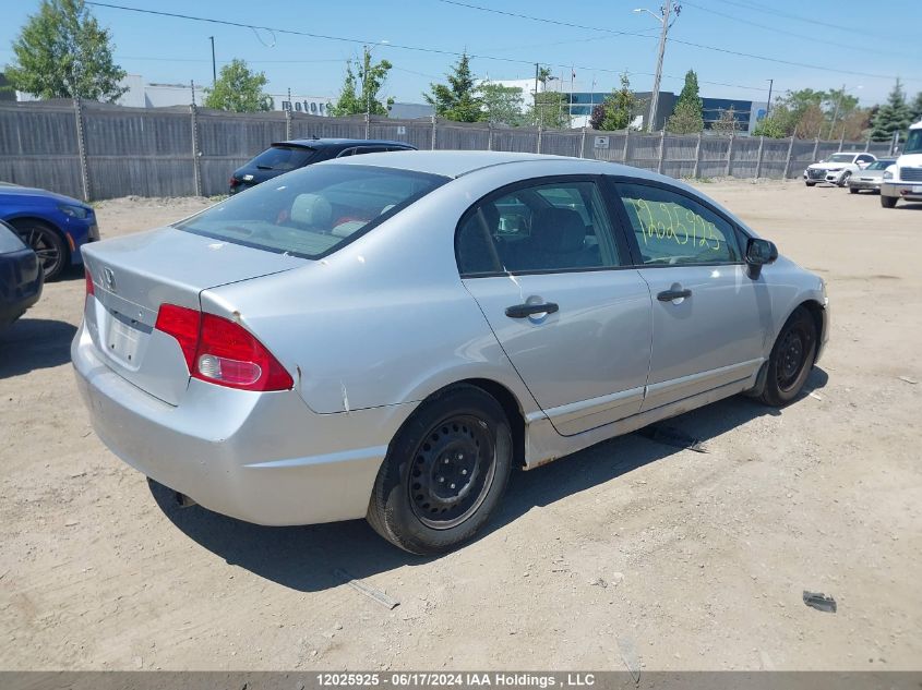 2007 Honda Civic Sdn VIN: 1HGFA16387L801154 Lot: 12025925