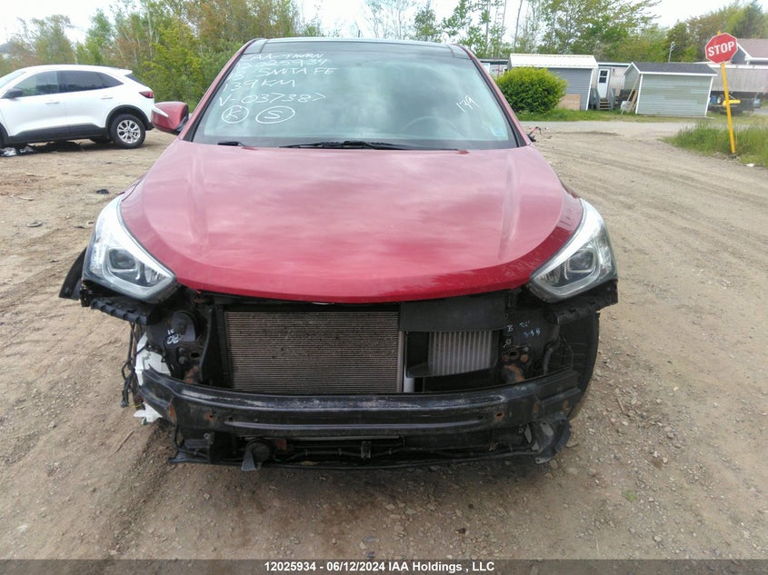 2013 Hyundai Santa Fe Sport VIN: 5XYZUDLA3DG037387 Lot: 12025934