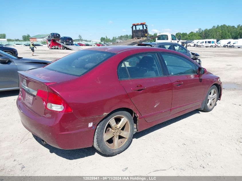 2009 Honda Civic Lx-S VIN: 2HGFA16689H025182 Lot: 12025941