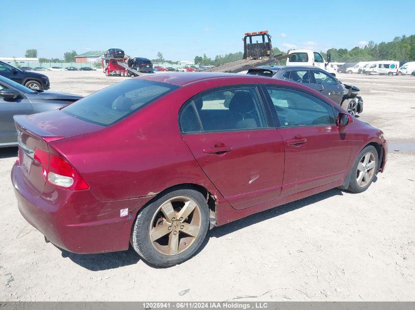 2009 Honda Civic Lx-S VIN: 2HGFA16689H025182 Lot: 12025941