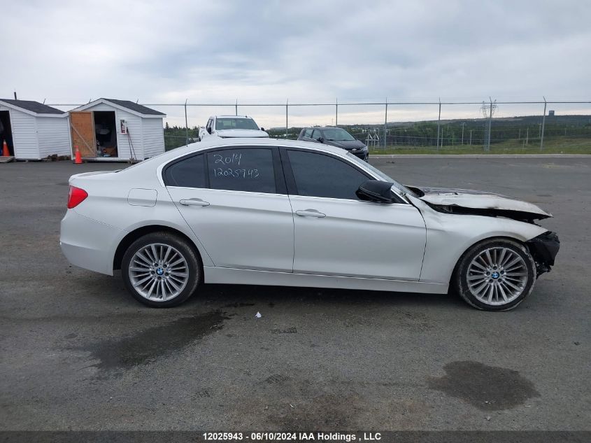 2014 BMW 328 Xi VIN: WBA3B3G55ENR85204 Lot: 12025943