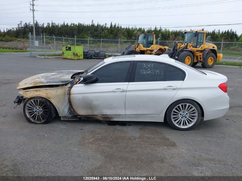 2014 BMW 328 Xi VIN: WBA3B3G55ENR85204 Lot: 12025943