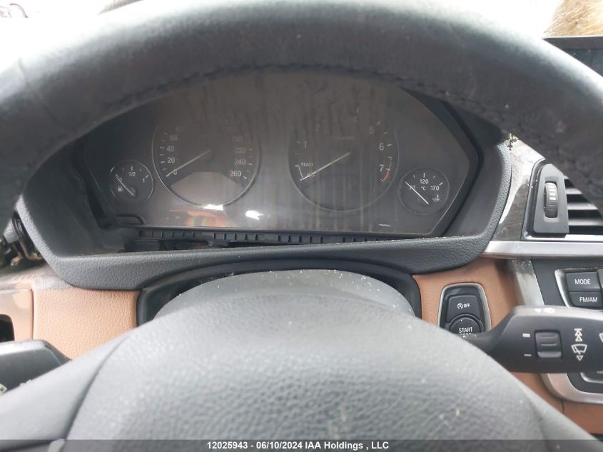 2014 BMW 328 Xi VIN: WBA3B3G55ENR85204 Lot: 12025943