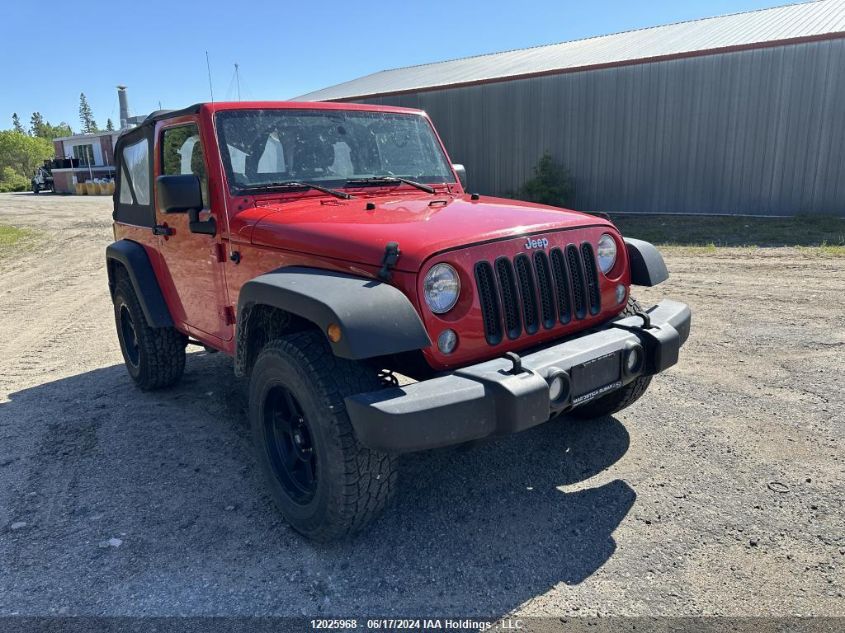 2014 Jeep Tj VIN: 1C4AJWAG8EL315392 Lot: 12025968