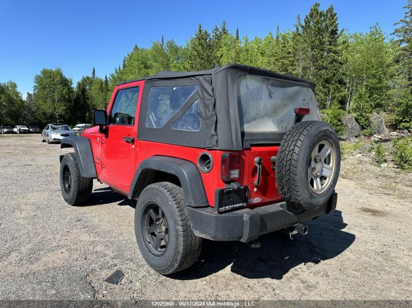 2014 Jeep Tj VIN: 1C4AJWAG8EL315392 Lot: 12025968