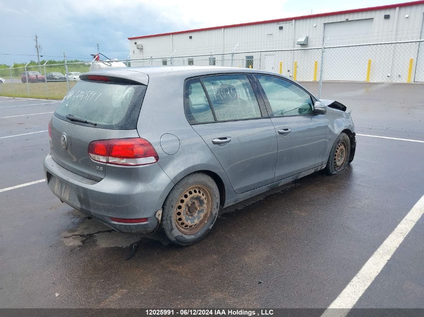 2012 Volkswagen Golf VIN: WVWDA7AJ9CW352509 Lot: 12025991