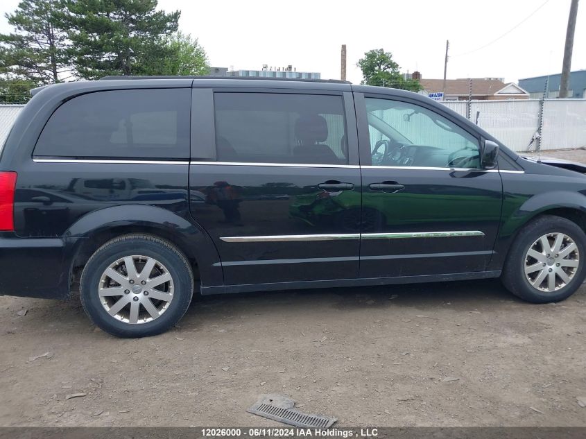 2016 Chrysler Town & Country Touring VIN: 2C4RC1BG0GR101019 Lot: 12026000