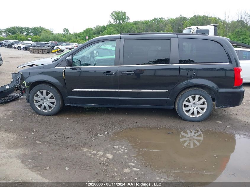 2016 Chrysler Town & Country Touring VIN: 2C4RC1BG0GR101019 Lot: 12026000