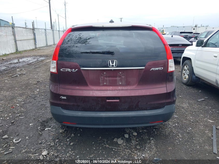2013 Honda Cr-V Exl VIN: 2HKRM4H79DH122689 Lot: 12026001