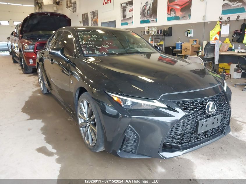 2021 Lexus Is 300 300 VIN: JTHG81F27M5043764 Lot: 12026011