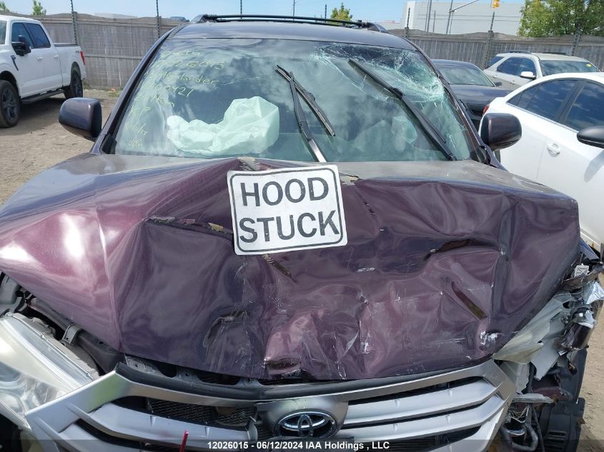 2013 Toyota Highlander Limited VIN: 5TDDK3EH5DS200421 Lot: 12026015