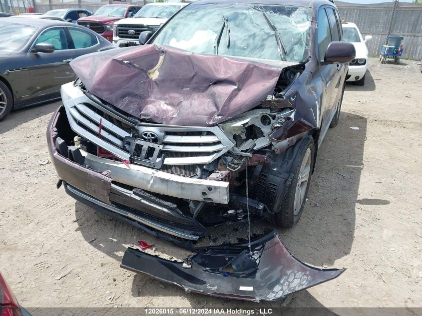 2013 Toyota Highlander Limited VIN: 5TDDK3EH5DS200421 Lot: 12026015