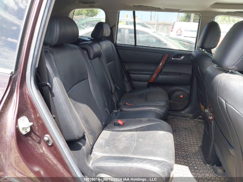 2013 Toyota Highlander Limited VIN: 5TDDK3EH5DS200421 Lot: 12026015