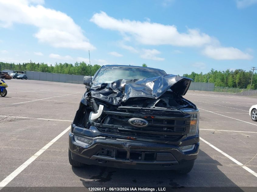 2022 Ford F150 Supercrew VIN: 1FTEW1EP3NFB17107 Lot: 12026017