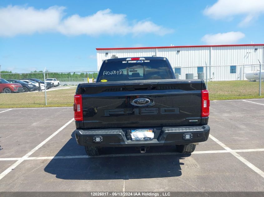 2022 Ford F150 Supercrew VIN: 1FTEW1EP3NFB17107 Lot: 12026017