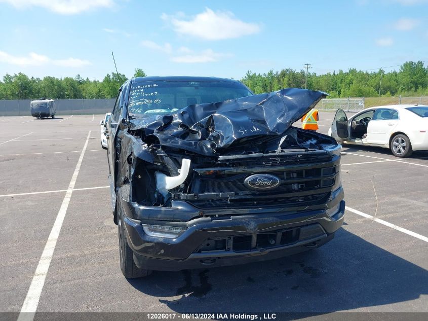 2022 Ford F150 Supercrew VIN: 1FTEW1EP3NFB17107 Lot: 12026017