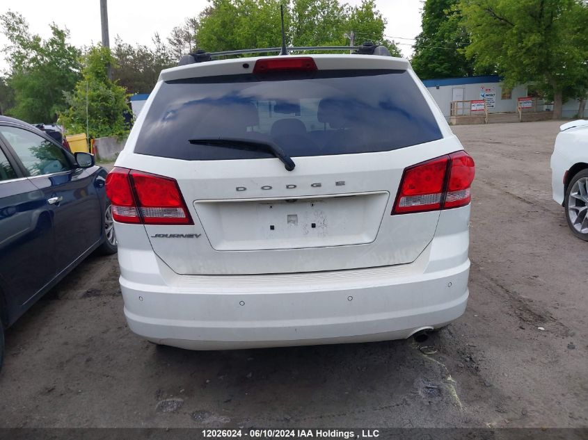 2016 Dodge Journey Se VIN: 3C4PDCAB9GT173663 Lot: 12026024