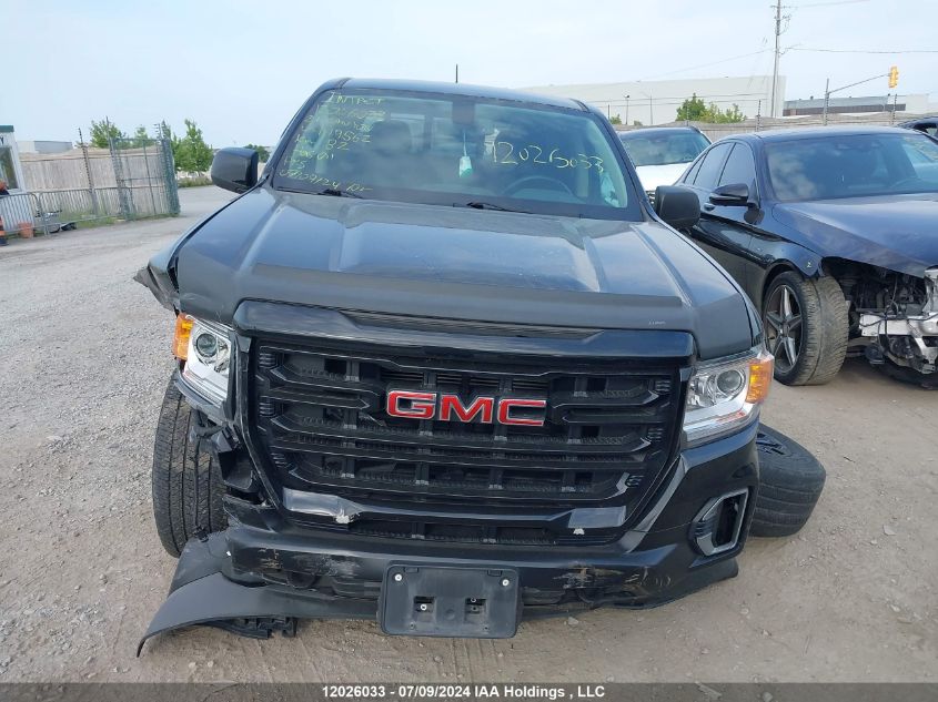 2021 GMC Canyon VIN: 1GTG6CEN2M1149562 Lot: 12026033