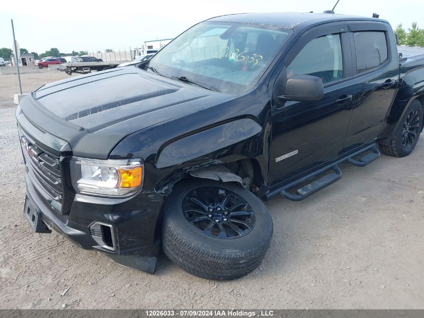 2021 GMC Canyon VIN: 1GTG6CEN2M1149562 Lot: 12026033