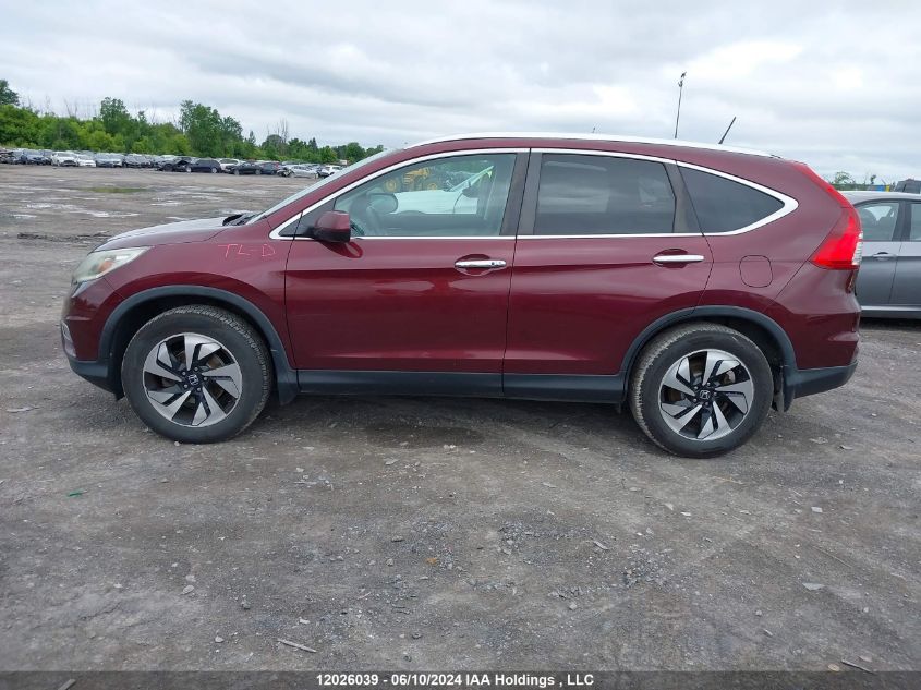 2015 Honda Cr-V Touring VIN: 5J6RM4H93FL802761 Lot: 12026039