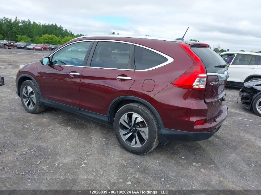 2015 Honda Cr-V Touring VIN: 5J6RM4H93FL802761 Lot: 12026039