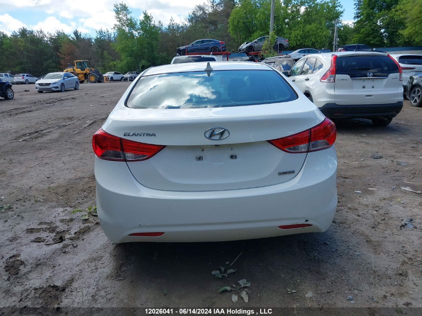 2013 Hyundai Elantra Gls/Limited VIN: 5NPDH4AE8DH359987 Lot: 12026041