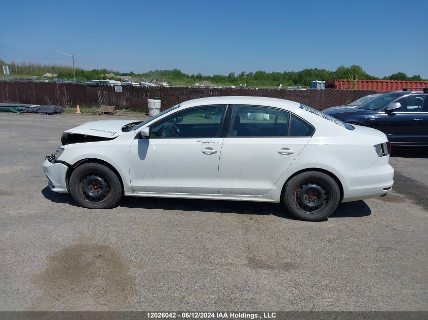 2017 Volkswagen Jetta Sedan VIN: 3VW167AJXHM247471 Lot: 12026042