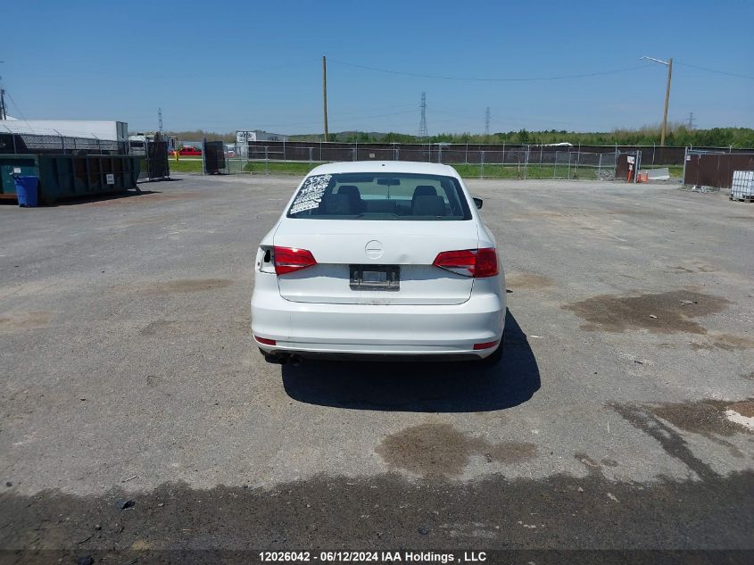 2017 Volkswagen Jetta Sedan VIN: 3VW167AJXHM247471 Lot: 12026042