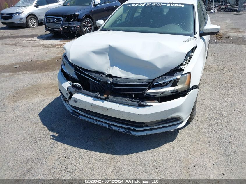2017 Volkswagen Jetta Sedan VIN: 3VW167AJXHM247471 Lot: 12026042