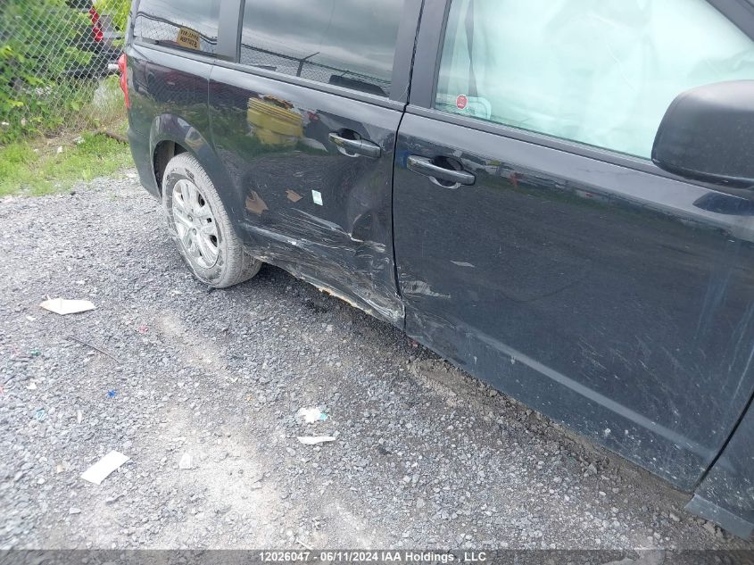 2019 Dodge Grand Caravan Cvp/Sxt VIN: 2C4RDGBG4KR582790 Lot: 12026047