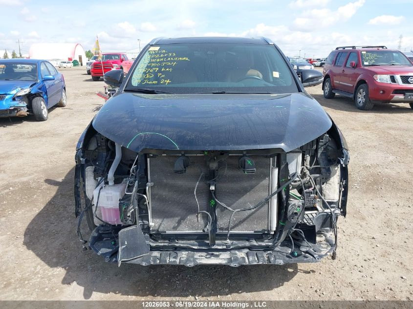 2018 Toyota Highlander Limited VIN: 5TDDZRFH0JS900324 Lot: 12026053