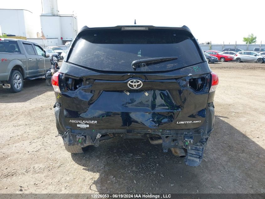 2018 Toyota Highlander Limited VIN: 5TDDZRFH0JS900324 Lot: 12026053