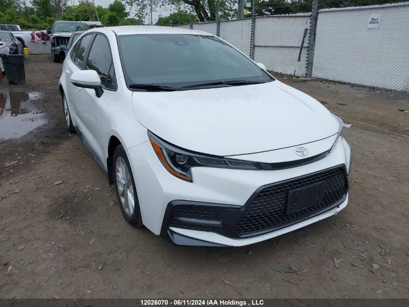 2022 Toyota Corolla Se VIN: 5YFB4MBE6NP121450 Lot: 12026070