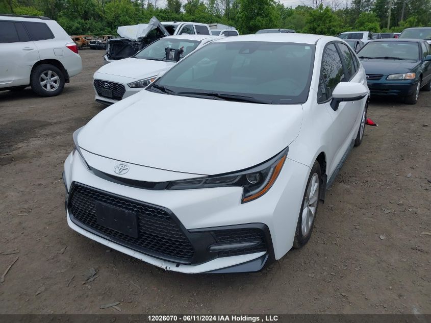 2022 Toyota Corolla Se VIN: 5YFB4MBE6NP121450 Lot: 12026070