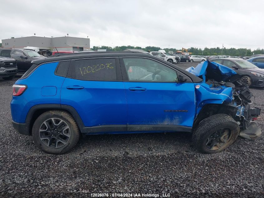 2019 Jeep Compass Trailhawk VIN: 3C4NJDDB1KT645722 Lot: 12026076