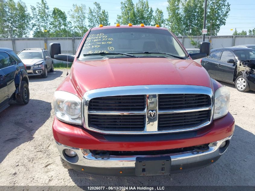 2007 Dodge Ram 3500 Slt/Sport VIN: 3D7MX46C17G709098 Lot: 12026077