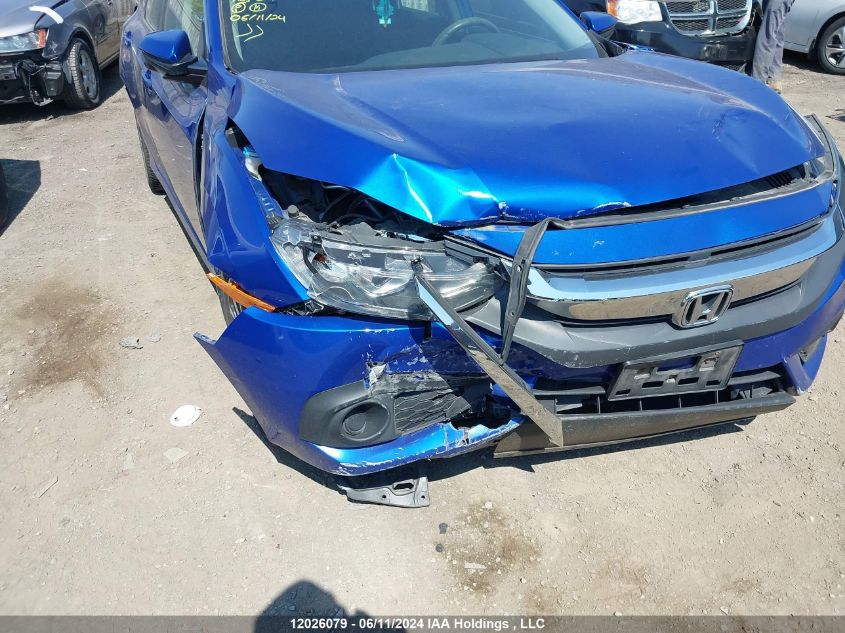 2018 Honda Civic Sedan VIN: 2HGFC2F81JH006219 Lot: 12026079