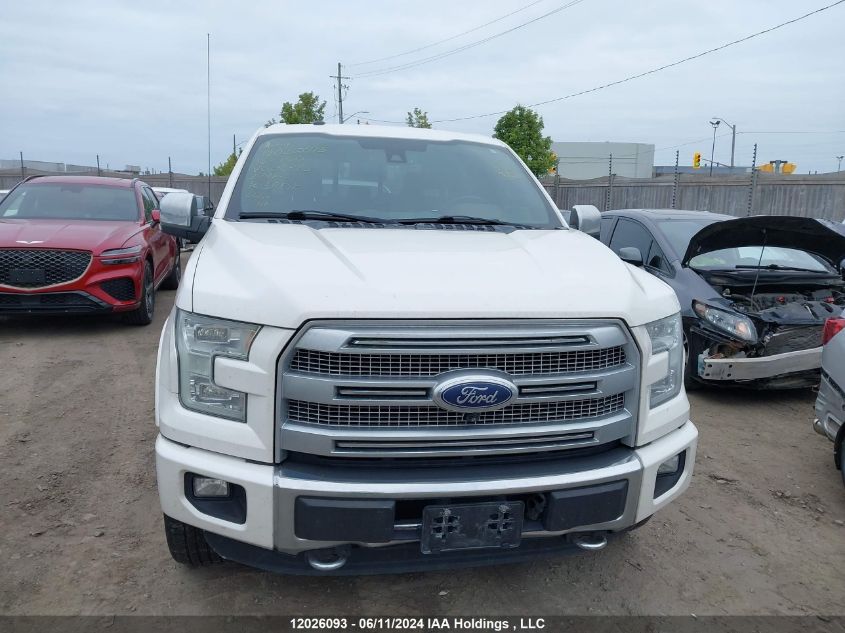 2016 Ford F150 Supercrew VIN: 1FTFW1EF9GFC09515 Lot: 12026093