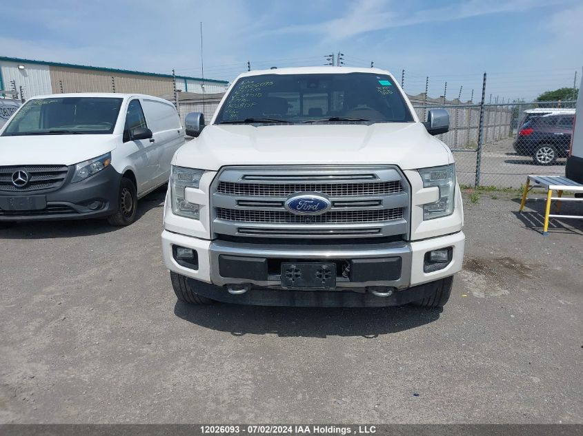 2016 Ford F150 Supercrew VIN: 1FTFW1EF9GFC09515 Lot: 12026093