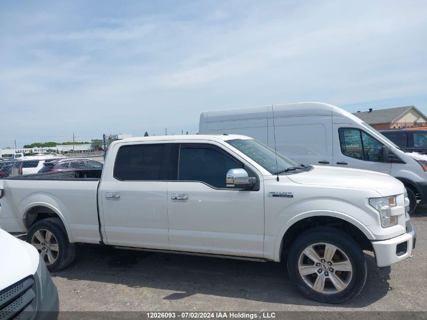 2016 Ford F150 Supercrew VIN: 1FTFW1EF9GFC09515 Lot: 12026093