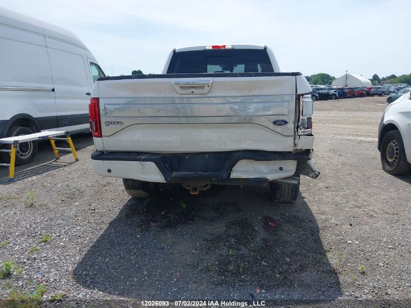 2016 Ford F150 Supercrew VIN: 1FTFW1EF9GFC09515 Lot: 12026093