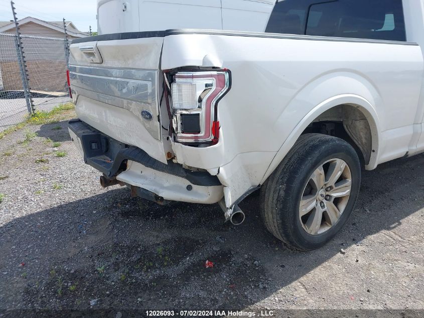 2016 Ford F150 Supercrew VIN: 1FTFW1EF9GFC09515 Lot: 12026093