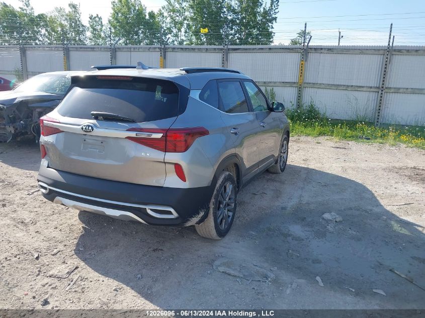 2021 Kia Seltos S VIN: KNDEUCAA3M7208969 Lot: 12026096