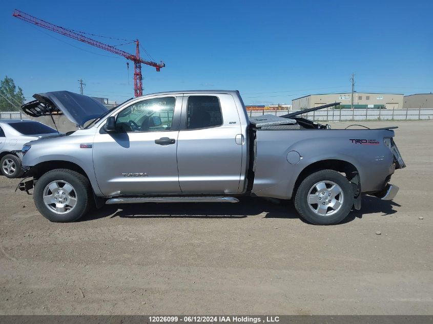2010 Toyota Tundra Double Cab Sr5 VIN: 5TFUY5F19AX135607 Lot: 12026099