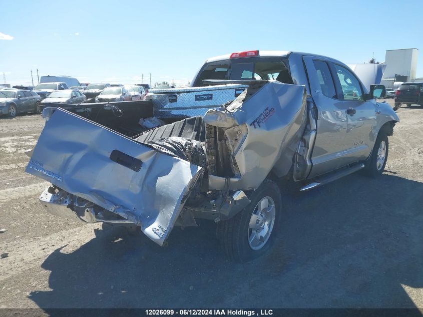 2010 Toyota Tundra Double Cab Sr5 VIN: 5TFUY5F19AX135607 Lot: 12026099